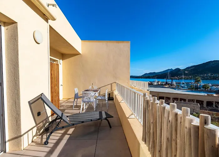 Casa Fangu - Balcon Avec Vue Port Et Montagnes Lägenhet