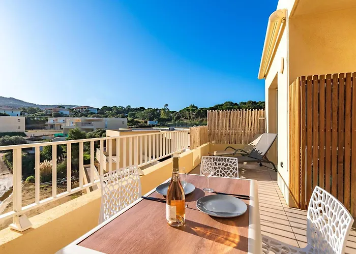 公寓 Casa Fangu - Balcon Avec Vue Port Et Montagnes